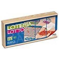 Cayro Lotto 48 Boxes In A Wooden Box Traditional Board Game