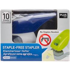 Schreibtisch-Zubehör Plus Staple-Free Stapler-Blue