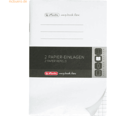 Notesblokke på tilbud Herlitz Refill flex A6 2x40 Blatt kariert FSC Mix
