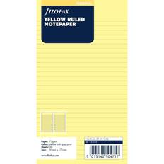 Filofax Refill Personal 30 Yellow Sheets Ruled