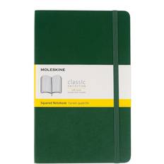 Moleskine Large Squared Softcover Notebook: Myrtle Green