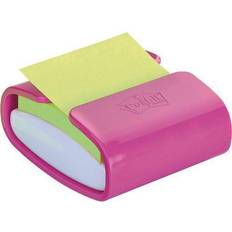 Post it dispenser 3M Post-it Z-notes dispenser Pro Color Pink Til 76 x 76 mm ark Inkl. 1 blok