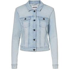 Noisy May Debra Denim Jacket - Blue
