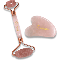 Dark Circles Skincare Tools Osmosis Beauty Rose Quartz Facial Roller & Gua Sha Set