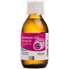 Bromhexin Bromhexine Dak Mild Mentholsmag 0.8mg/ml 150ml Orale dråber