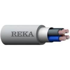 Reka Cables Elartikler Reka Cables Installationskabel Fxq 90 Lite 4x10 Grå 1kv T250