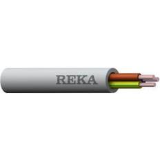 Reka Cables Elartikler Reka Cables Installationskabel Exq 90 Lite 5g2,5 Grå R50