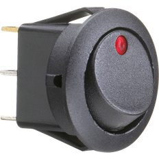 Kontakt rund on/off 19mm hul 10amp