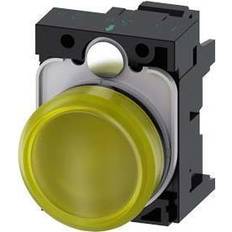 Tryckströmställare Siemens TRYKKNAP, 22MM, RUND, METAL, BLÅ, Flad