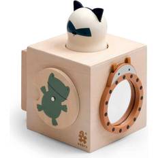 Sebra Jouets Sebra Cube d'activités en bois woodland