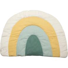 Sebra Tapis de jeu arc-en-ciel, dusty green Multicolore