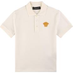 Versace Kid's Medusa Embroidered Polo Shirt