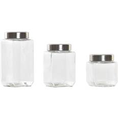Dkd Home Decor - Köksbehållare 3st 0.75L