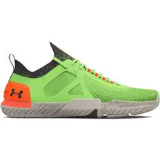 Under Armour Green Gym & Training Shoes Under Armour TriBase Reign 4 Pro M - Quirky Lime / Blaze Orange