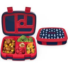 Red Baby Bottles & Tableware Bentgo Kids Prints Lunch Box Rocket