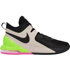 Donna - Nike Air Max Scarpe da Basket Nike Air Max Impact - Black/Black/String/Ghost Green