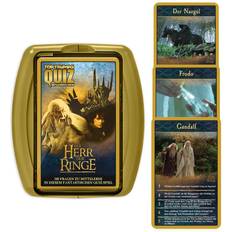 The lord of the rings the card game Winning Moves The Lord of the Rings Card Game Top Trumps Quiz in Metal box *German Version*