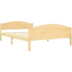 vidaXL Solid Pine 73.5cm Sängram 160x200cm