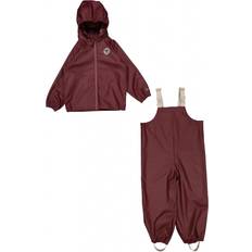 18-24M Regenanzüge Wheat Rainwear Set Charlie - Maroon (7350g-970R-2750)