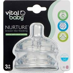 Nurture Breast Like Feeding Teats Medium Flow