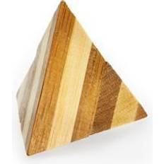 Eureka Small Bamboo Puzzle Pyramid