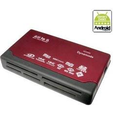 Hypertec EXT-103C-WHY card reader Black, Red USB 2.0