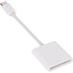 Sdxc kort Minneskortläsare USB-Typ C för SD SDHC och SDXC-kort