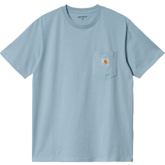 Carhartt Unisex Overdele Carhartt S/S Pocket T-Shirt - Blue