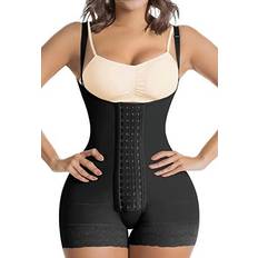 Clothing Shaperx Tummy Control Fajas Colombianas High Compression Body Shaper - Black