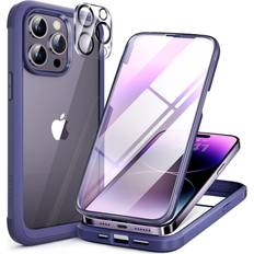 Bumpers Bumper Case with Screen Protector And Camera Lens Protector for iPhone 14 Pro 2 Pcs