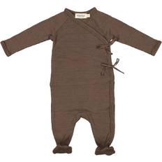 Rubetta Barnkläder MarMar Copenhagen Rubetta Wool Rib Romper - Terre