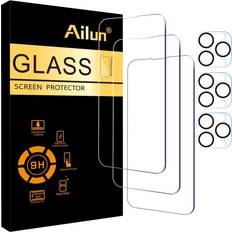 Ailun Screen Protector + Camera Lens Protector for iPhone 14 Pro 3-Pack