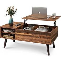 Lift top table WLIVE Lift Top Coffee Table 17.4x39.4"