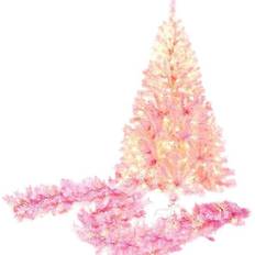 Pink Christmas Lights Merax 5FT Christmas Lighting