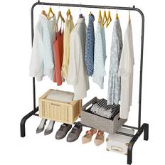 Gold Clothing Storage Jiuyotree Single Pole Hanger Clothes Rack 59.1x43.3"