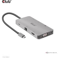 USB-A - USB-C USB-hubbar Club 3D CSV-1594 USB