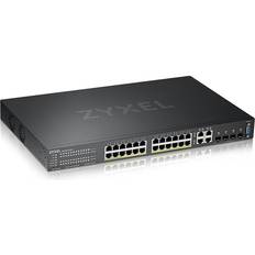 Zyxel GS2220-28HP 24 Port Gigabit Ethernet + 4 X Combo Gigabit SFP PoE+ (375 W)