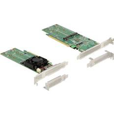 M.2 - PCIe x4 Schede di Controllo DeLock Lagringskontrol