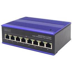 Unmanaged network switch Digitus Industrial