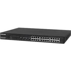 IC Intracom Intellinet 24-Port Web-Managed 4 Combo