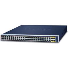 Poe +4 port Planet 48-Port PoE 4-Port Managed Switch GS-4210-48P4S