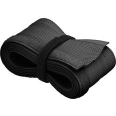 Kabelstrumpa Goobay Kabelsorteringsstrumpa i nylon, kardborrband, 1,8 meter, svart