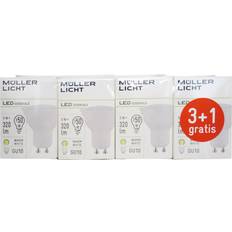 Ampoules Müller Licht Réflecteur LED GU10 5W 2 700K lot 3 1 320lm mat