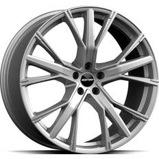 21" Bilfälgar GMP Down Silver 9x21 5/112 ET35 CB66.6