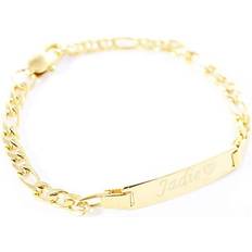 Children Bracelets Tina & Co Baby Name Bracelet - Gold