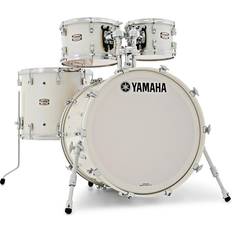 Hvit Trommesett Yamaha Absolute Maple