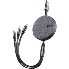 Baseus USB A-USB B Micro/USB C/Lightning 2.0 1.2m