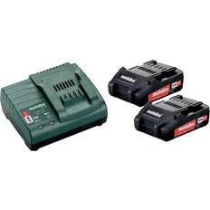 Metabo Basic Set 18V 2x2.0 Ah