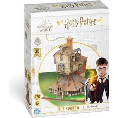 4D Cityscape Pussel 4D Cityscape Harry Potter The Burrow 126 Pieces