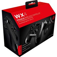 Gioteck Gamecontrollers Gioteck WX-4 Draadloos BT Controller Zwart Controller Nintendo Switch